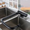 thumbnail image 5 of Kitchen Faucet - Foldable Swivel - Black - 3.2-4.0 cm, 1 piece (with 1 hose), 5 of 5