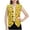 Gold, variant on Kids Boys Girls Sparkle Hip Hop Jazz Dance Performance Vest Metallic Leopard Sleeveless Buttons Waistcoat Jacket Black 2-3 Years