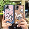 thumbnail image 2 of HBH-Phone Case For TCL T-Mobile Revvl6 Pro/T Phone Pro, Dirt-resistant Fashion Design Phone Protector TPU Waterproof Shockproof Cartoon Full wrap Graffiti Back Cover Anti-dust Soft case, 2 of 9
