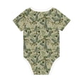 thumbnail image 2 of Rocae Tropical Plants Green for Baby Climbing Clothes Soft Baby Romper for Active Infants Comfortable and Breathable Crawling Jumpsuit Unisex Baby Outfit 18 Months, 2 of 8