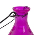 thumbnail image 3 of Northlight 6.25" Frosted Pink Hearts Glass Bottle Tea Light Candle Lantern Decoration, 3 of 4