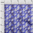 thumbnail image 2 of oneOone Cotton Cambric Medium Purple Fabric Kids Floral Sewing Craft Projects Fabric Prints By Yard 56 Inch Wide, 2 of 4