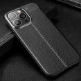 thumbnail image 1 of Funda A Prueba De Golpes Para iPhone 11 12 13 Pro Max Mini Carcasa De Silicona Suave Textura De Cuero Cubierta Trasera Del Teléfono, 1 of 3
