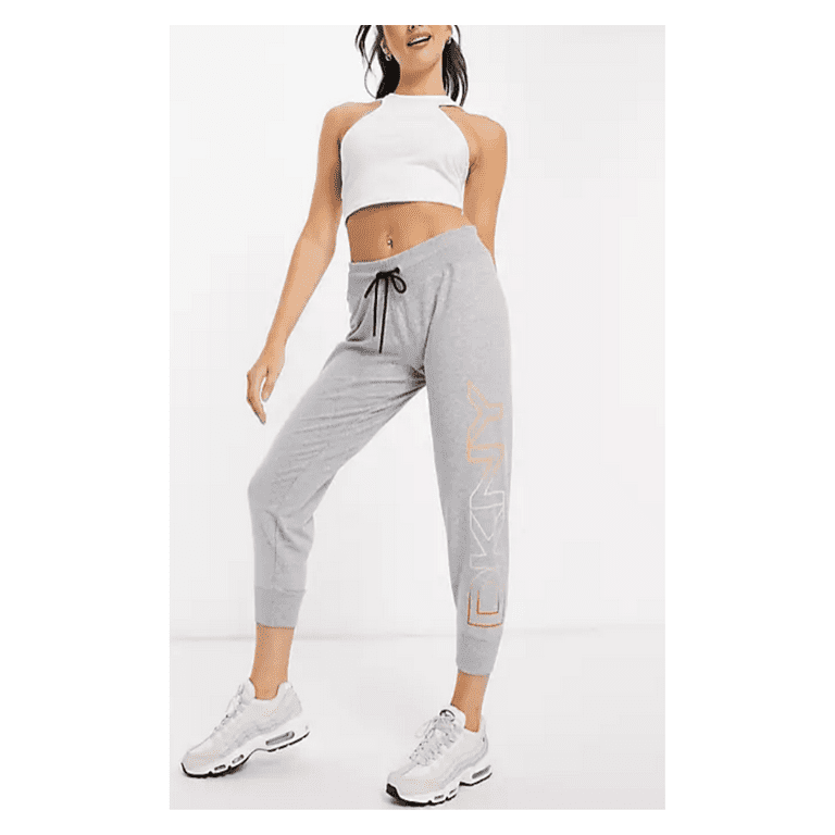 DKNY Sport sweatpants with Ombre Side Logo Grey,S