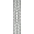 thumbnail image 3 of JONATHAN Y SOUTH BEACH 2 x 8 Runner Rug, Ararat Pile Moroccan Diamond - Black/Ivory, SBH105B-28, 3 of 9
