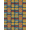 Multicolor Yellow Blue Red, Pattern 16, variant on ODIKA Fish Fishing Vintage Lure Trout Tackle Border Bathroom Doormat for Playroom, Bedroom, Reading Nook, Pet Friendly & Kids Safe Play