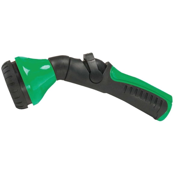 Dramm One Touch Watering Nozzle Multi-Pattern Shower & Stream - Adjustable Flow - Green
