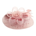 thumbnail image 4 of SRZYMJ Floral Wedding Hat for Womens Tea Party Fascinators Kentucky Derby Hats, 4 of 4