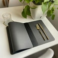 thumbnail image 4 of CSChome Table Mat Nordic Style Insulation Pad: Faux Leather Dining Table Place Mat for Daily Use, 4 of 7