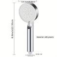 thumbnail image 3 of High Pressure Shower Head 5 Mode Adjustable Shower Multifunction Large Water Spray Nozzle Massage Shower Bathroom Accessories, 3 of 4