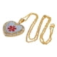 thumbnail image 4 of apariencia De Médica ID Collar Colgante Mujeres Hombres Joyería De Cadena, 4 of 9