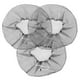 thumbnail image 3 of Tapa de ventilador de malla de la red de la red de la red del ventilador del ventilador 3 unids para el bebé (negro), 3 of 8