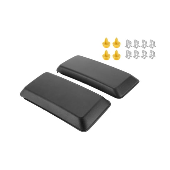 Unique Bargains Front Bumper Pads for Ford F-150 2018-2020 Front Left Right Bumper Guards Insert Pads Caps 1 Pair