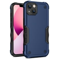 Feishell Compatible with iPhone 14 Case, Heavy Duty Shockproof Drop Protective Dustproof Full Body Rugged 3-Layer Military Tough Durable Cover for iPhone 14, Blue
