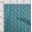 Turquoise Green, variant on oneOone Organic Cotton Poplin Twill Fabric Leaves & Floral Block Print Sewing Fabric BTY 42 Inch Wide