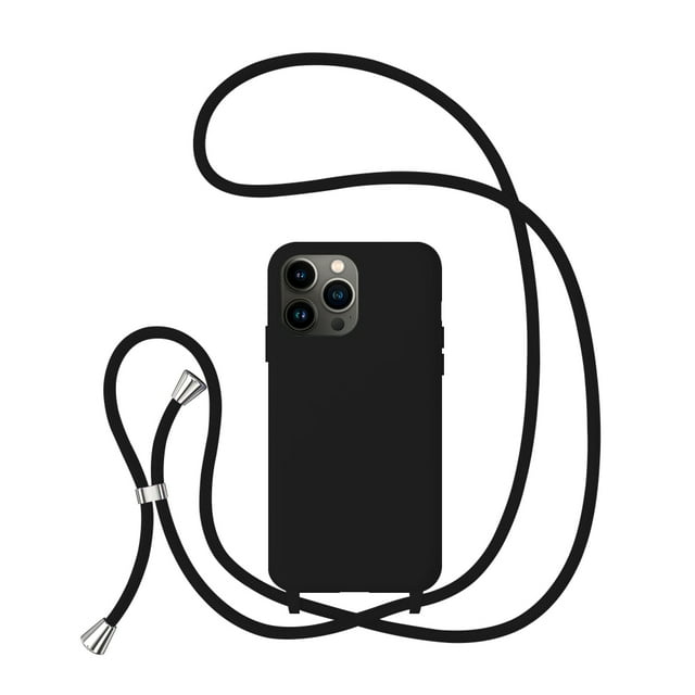 Funda de Protección para iPhone 14 Series - Sovico - Silicón con Correa