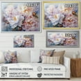 thumbnail image 4 of Designart "Blooming Peonies In Pink And White Elegance" Peonies Floater Framed Canvas Prints, 4 of 5
