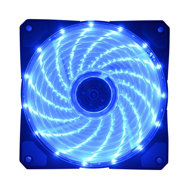 Pisexur - Ventiladores de CPU para hombre, coloridos y frescos, para chasis, 120 mm, PWM, con rodamientos hidráulicos, bajo nivel de ruido, 23 dB, 1200 rpm, 45 CFM, control inteligente de temperatura