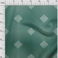 thumbnail image 3 of oneOone Cotton Silk Dark Teal Green Fabric Moire Craft Projects Decor Fabric Printed By The Yard 42 Inch Wide, 3 of 4
