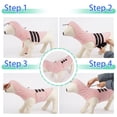 thumbnail image 7 of Anxiety Vest for Small Dogs | Dog Calming Vest for Separation,Soft Dog Anxiety Shirt,Anxiety Jacket for Dogs with Ear Wrap to Reduce Noise Stress,Fireworks,Thunderstorm, 7 of 7