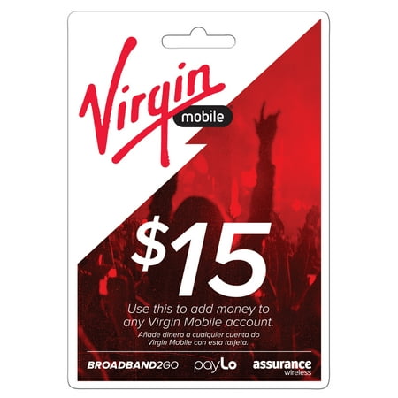Virgin Mobile $15 (Email Delivery)