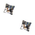 thumbnail image 1 of Minnieouse DIY Hook Set Throw Pillow Covers Craft para bordado Carpet Wolf Lobo 2piezas, 1 of 1