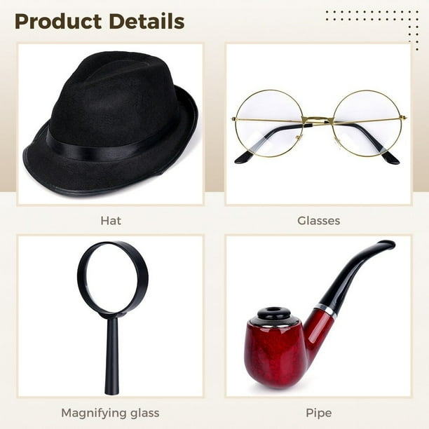 Disfraz Detective Sherlock Holmes para niños[Envío en 24h Disfraz Detective Sherlock Holmes para niños[Envío en 24h