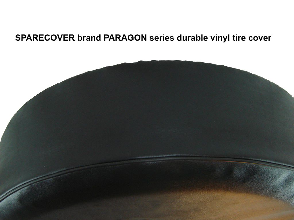 SpareCover - Paragon Series TOYOTA Rav4 Classic Black Vinyl Tire Cover - Made in USA only