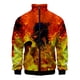 thumbnail image 5 of Chaqueta con estampado 3D de Kirin, mito chino, para hombre, abrigo con estampado de animales de gran tamaño, estilo urbano, para primavera y otoño, chaquetas con cremallera, 5 of 5