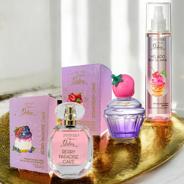 Zermat perfumes Set piezas mujer body mist fragancia dulce