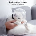 thumbnail image 2 of Trayknick Chat Hotte en Forme de Boule Anti-Léchage Respirant Chaton Tête Protection Couverture Animaux de Compagnie Fournitures, 2 of 13