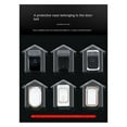 thumbnail image 2 of Wireless Doorbell Waterproof Cover Transparent Plastic Rain Protection Cover Doorbell Protective Cover, 2 of 10