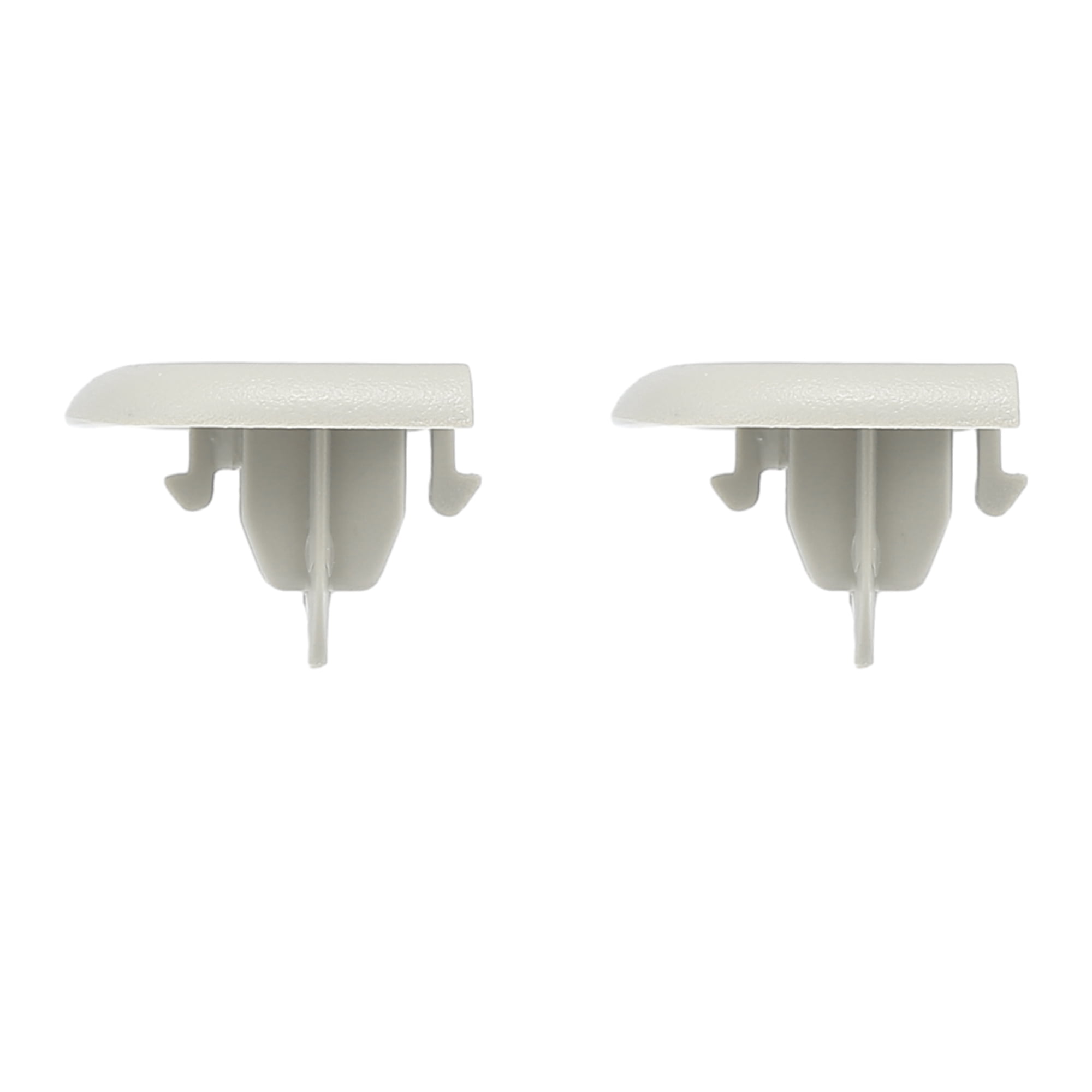 Unique Bargains 2 Pcs Sun Visor Cap Clip No.DS7Z54672A40AF/DS7Z4273AA for Ford Edge White