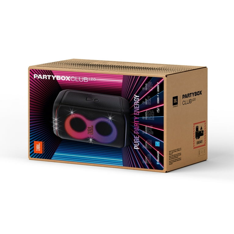 JBL PartyBox Club 120 Bluetooth Portable Party Speaker JBL PartyBox Club 120 Bluetooth Portable Party Speaker