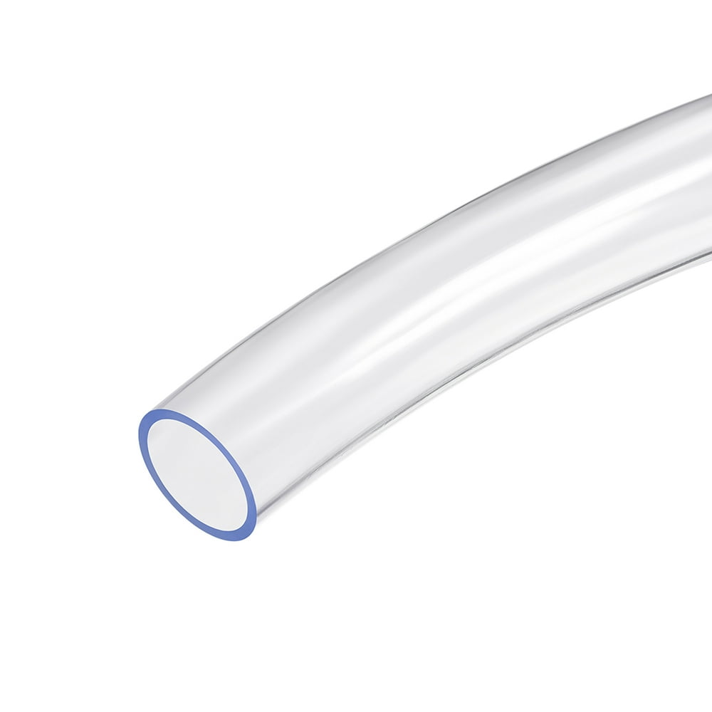 Uxcell 1 inch ID x 1-1/8 inch OD 1 Meter/3.3ft PVC Clear Vinyl Tubing 1 8 Inch Id Plastic Tubing