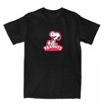thumbnail image 3 of Camiseta de Peanuts Charlie Brown y Snoopy, accesorios para hombres y mujeres, 100 % algodón, divertida camiseta de manga corta, ropa de regalo, 3 of 5