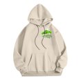 thumbnail image 3 of JHLZHS Sweat à Capuche Homme Polaire Automne et Hiver Mode Décontractée Imprimé Stpatrick Manches Longues Sweat à Capuche Mode Hip Hop Sweat-Shirts Homme Dessin Animé, 3 of 5