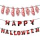 thumbnail image 1 of Decoraciones de fiesta de Halloween, pancarta de cumpleaños aterradora para decoraciones de fiesta de niños de Halloween 2 piezas, 1 of 5