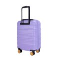 thumbnail image 2 of 18.5 Inch Airline Approved Carry On Luggage, Hard Shell Suitcases with TSA Lock & Spinner Wheels, Light Purple, 2 of 6