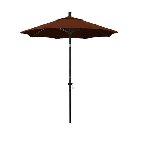 Fiberglass Patio Roof California Umbrella Sun Master Series Patio Market Umbrella in Pacifica with Aluminum Pole Fiberglass Ribs Collar Tilt Crank Lift ()