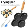 thumbnail image 5 of Yucurem 4 Cup Cast Iron Egg Frying Pan Nonstick Fried Egg Pan for Breakfast Omelette Pan Kitchen Pans (As Shown), 5 of 10