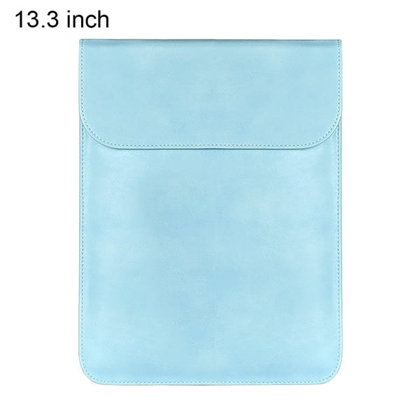 Funda para computadora portátil Funda impermeable para almacenamiento de PU Bolsa de repuesto para computadora portátil para MacBook, Azul, 13.3 pulgadas Scienceny EL5337-03B