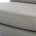 thumbnail image 6 of Tommy Hilfiger Russell Bronze Metal Frame Accent Chair Grey, 6 of 15