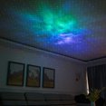 thumbnail image 3 of Lámpara de proyección LED 3D con efectos visuales de neblina estelar, colores vibrantes y diseño moderno en blanco, compatible con estándar americano, sin baterías incluidas., 3 of 6