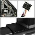 thumbnail image 6 of DNA Motoring TWM-016-T888-BK-AM For 2014 to 2017 Silverado / Sierra K2XX Pair of Black Powered + Heated Signal Glass + Manual Extenable Side Towing Mirrors 16, 6 of 6