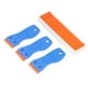 thumbnail image 2 of Calcomanía 103pcs de Cuchilla de afeitar Herramienta de Raspador de calcomanía para calcomanía removedor de pinintura de calcomanía para vidrio de ventana automática con manija, 2 of 7