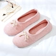 thumbnail image 5 of DODOING Women's Comfort Cotton Knit Memory Foam House Shoes Light Weight Slippers w/Anti-Skid Rubber Sole, 5 of 8