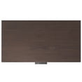 thumbnail image 5 of Simpli Home Hollander 38 inch Wide Solid Wood Contemporary Small Desk in Warm Walnut Brown, 5 of 13