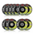 thumbnail image 1 of 10 Pz Disco Corte Acero Austromex Inoxidable 115x1x22.23mm Amarillo, 1 of 4