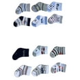 thumbnail image 2 of Litalin Infant Ankle Bootie Socks for Infants 0-6 Months, 12 Pairs, 2 of 4
